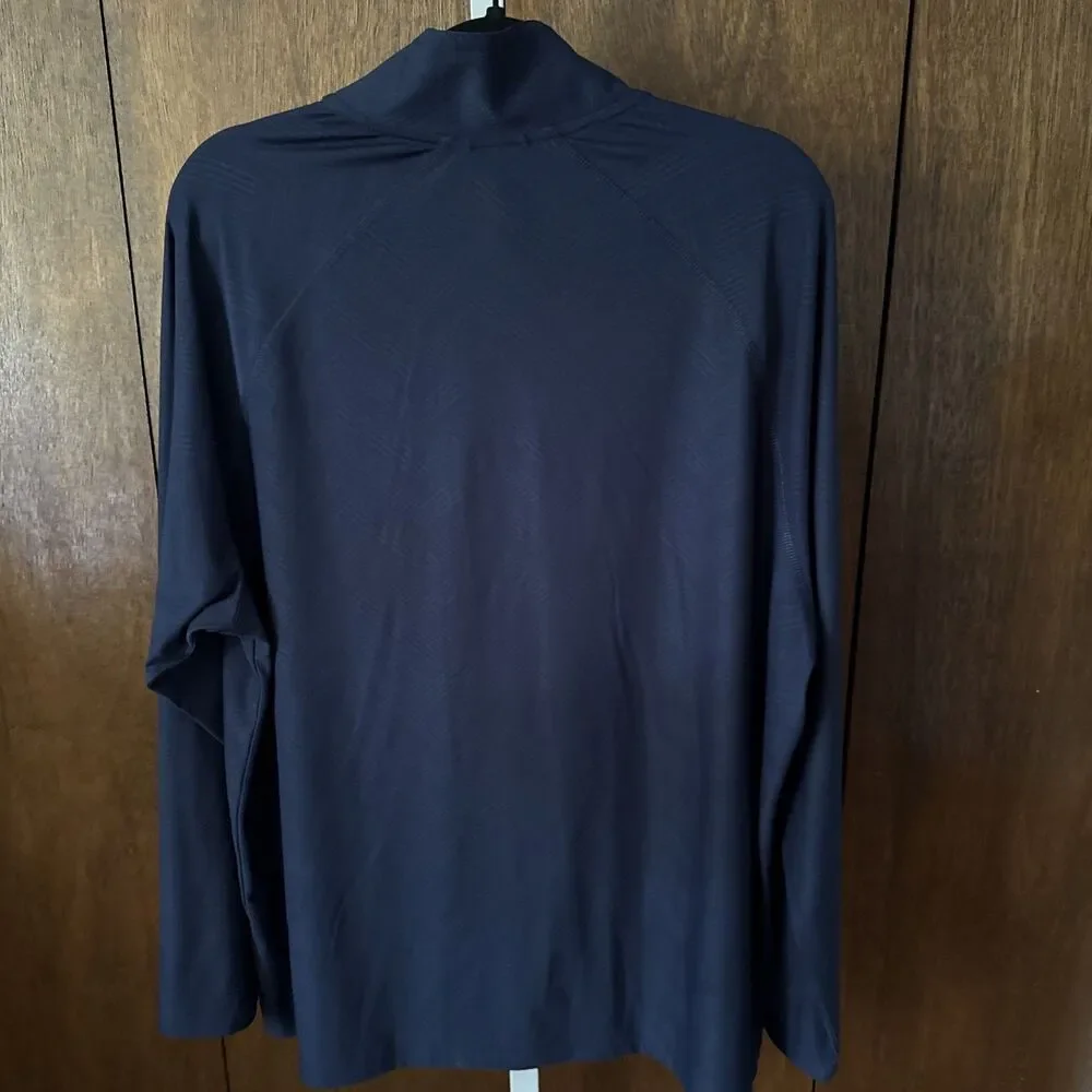 Men's Gerry Active 1/4 Zip Pullover Navy Blue Size XLarge